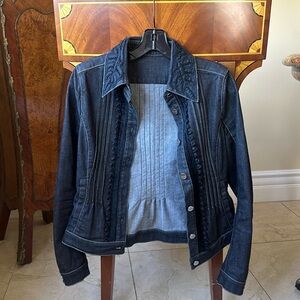 MaxMara Black Denim Jacket